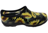 Sloggers Comfortable Womens Splash Shoes Sunflower Black