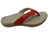 Scholl Orthaheel Sonoma II Womens Supportive Comfort Thongs Sandals