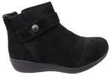 Skechers Womens Arya Fall Days Comfortable Ankle Boots