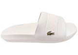 Lacoste Womens Comfortable Croco Slide 120 3 US Slides Sandals