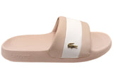 Lacoste Womens Comfortable Serve Slide Hybrid Slides Sandals