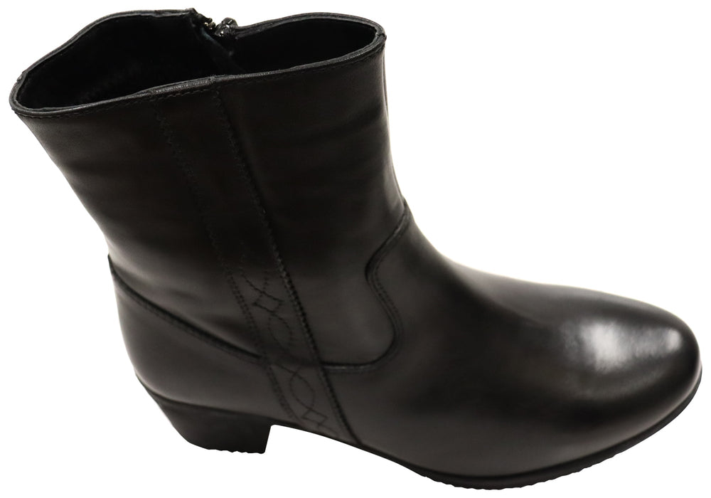 Orizonte Pose Womens European Comfortable Leather Ankle Boots