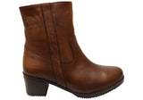 Orizonte Pose Womens European Comfortable Leather Ankle Boots