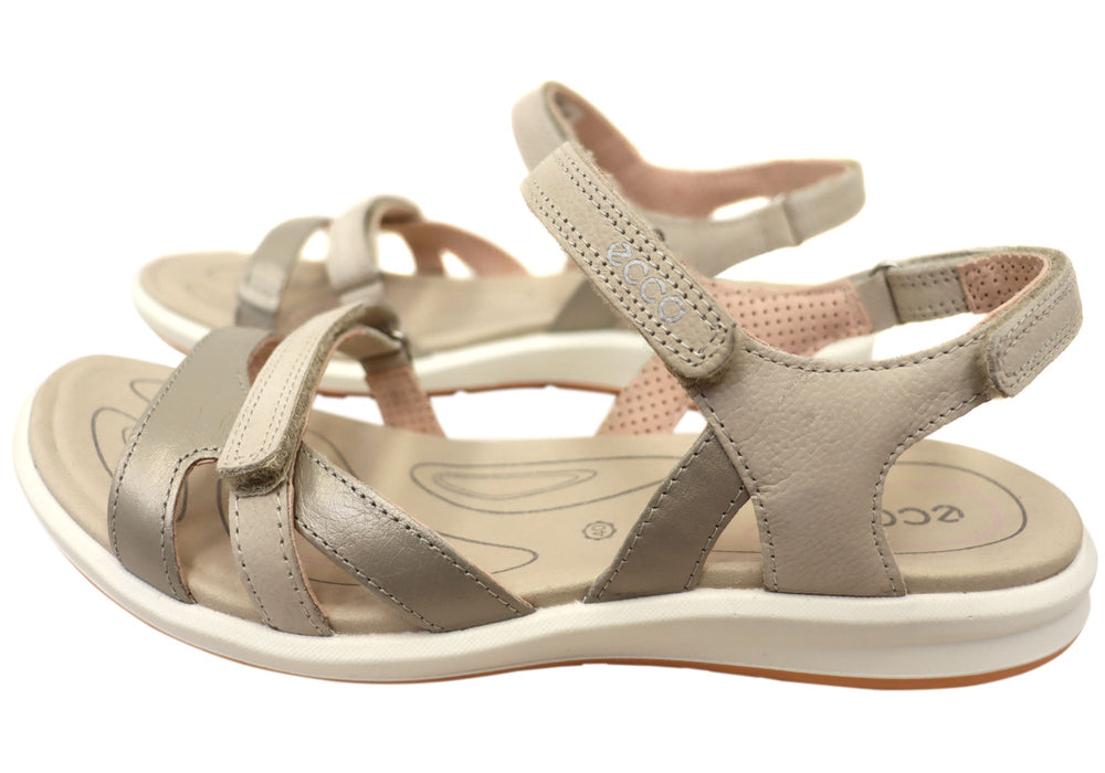 ECCO Womens Cruise II Comfortable Leather Sandals