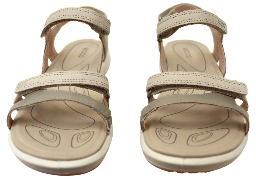 ECCO Womens Cruise II Comfortable Leather Sandals