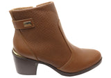 Pegada Mercury Womens Comfortable Brazilian Leather Ankle Boots