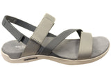 Merrell Womens Comfortable District 3 Strap Web Sandals