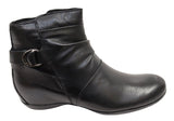 Via Paula Lush Womens Comfortable Brazilian Leather Ankle Boots