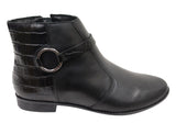 Via Paula Lin Womens Comfortable Brazilian Leather Ankle Boots