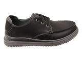 Skechers Mens Proven Valargo Comfortable Leather Lace Up Shoes