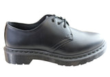 Dr Martens 1461 Mono Black Smooth Lace Up Comfortable Unisex Shoes