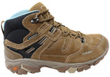 Hi Tec Womens Comfortable Ravus Adventure Mid Waterproof Hiking Boots