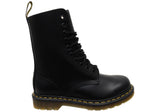 Dr Martens 1490 Black Smooth Unisex Leather Lace Up Fashion Boots