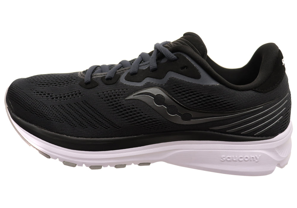 Saucony Mens Ride 14 Comfortable Athletic Shoes