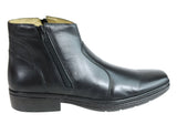 Savelli Noah Mens Comfortable Leather Dress Boots Made In Brazil