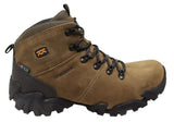 Bradok Nyiragongo Mens Comfort Leather Hiking Boots Made In Brazil