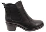 Orizonte Velmer Womens European Comfortable Leather Ankle Boots