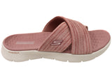 Skechers Womens GOwalk Flex Sandal Impressed Slides Sandals