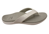 Scholl Orthaheel Sonoma II Womens Supportive Comfort Thongs Sandals