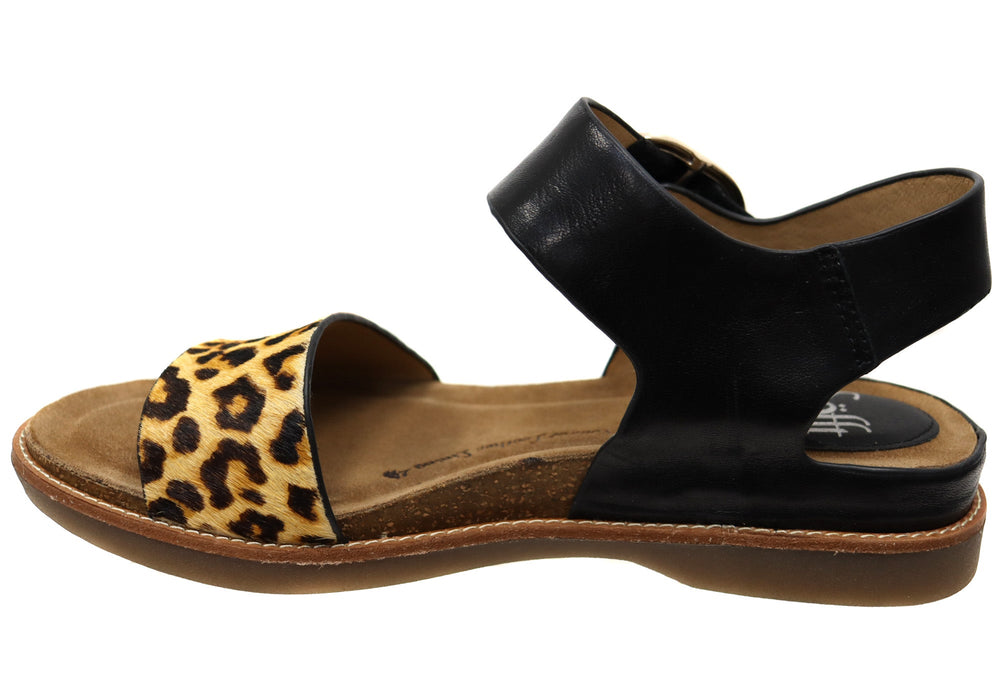 Black Leopard Tan