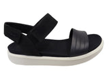 ECCO Womens Flowt Comfort Leather Sandals