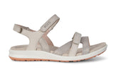 ECCO Womens Cruise II Comfortable Leather Sandals